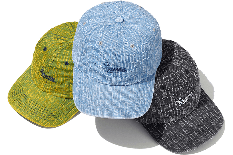 Needle Punch Denim 6-Panel