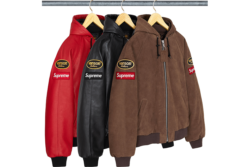 Supreme®/Vanson Leathers® Hooded Work Jacket