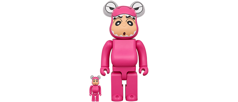 【抽選：2024年12月15日（日）まで】BE@RBRICK ワニ山さんしんちゃん