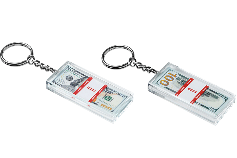 Cash Paperweight Keychain