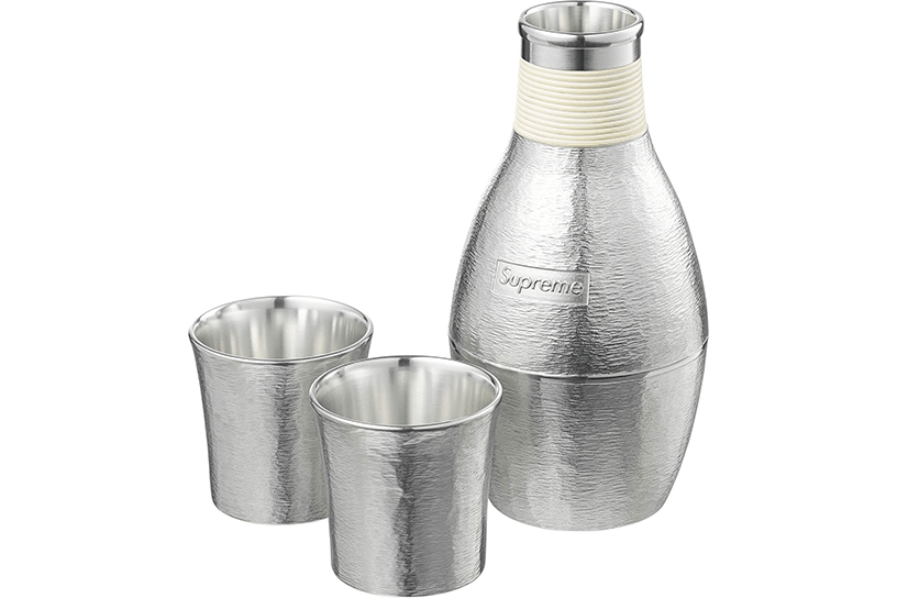 Tin Sake Set