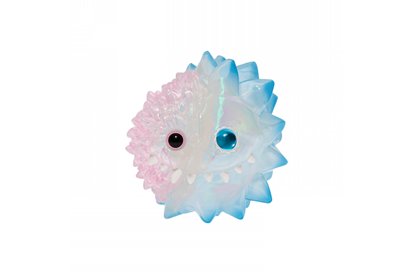 HALF ICE FLUFFY "PINKY BLUE GID"