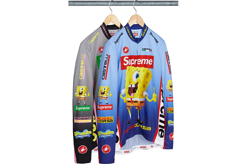Supreme®/SpongeBob SquarePants Castelli® L/S Cycling Jersey