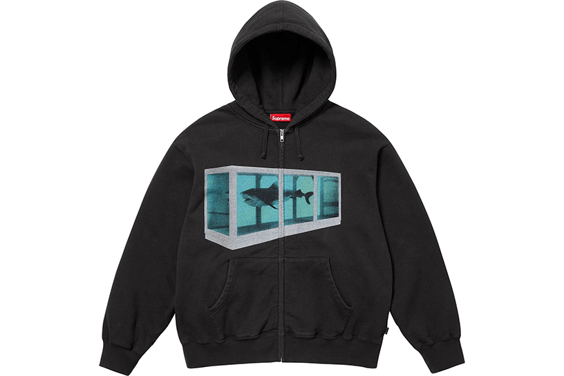 Supreme/Damien Hirst Zip Up Hooded Sweatshirt