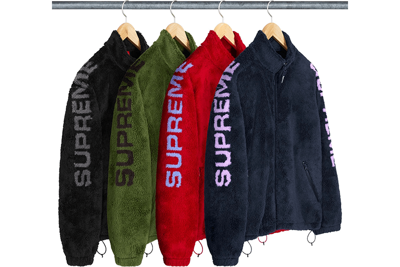 Shoulder Logo Fleece Jacket