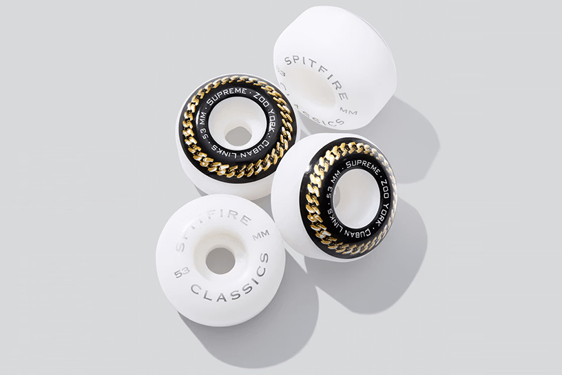 Supreme/Zoo York Spitfire® Cuban Links Classic Wheels (Set of 4)