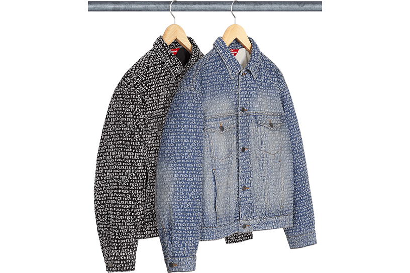 Fuck Stitch Denim Trucker Jacket