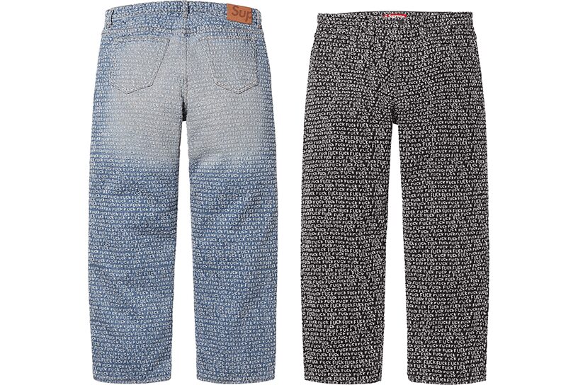 Fuck Stitch Loose Fit Jean