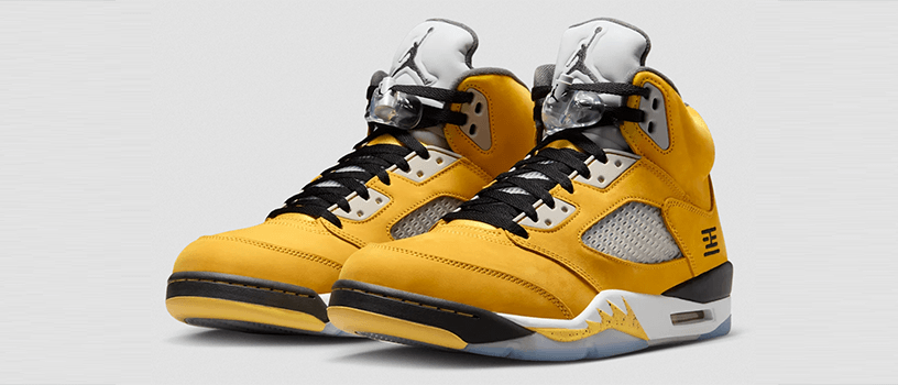 【2025年8月23日（土）】NIKE AIR JORDAN 5 RETRO “VARSITY MAIZE AND WOLF GREY”