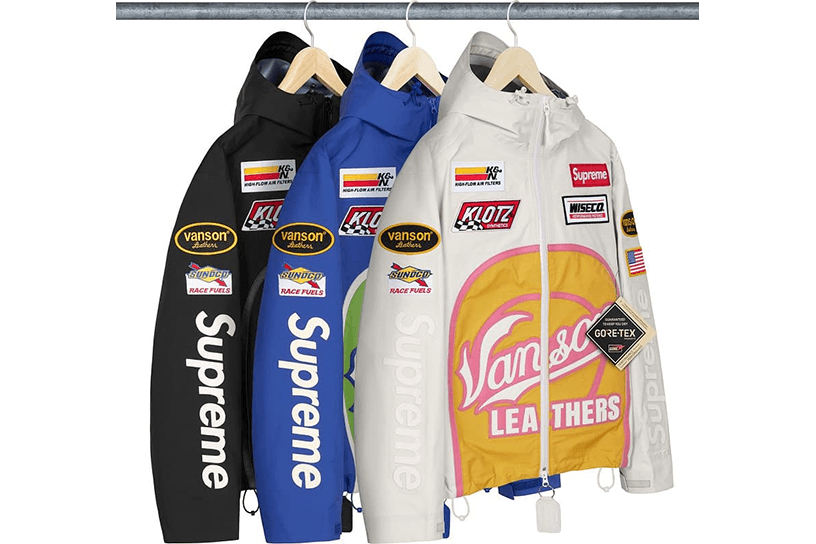 Supreme®/Vanson Leathers®/GORE-TEX Shell Jacket