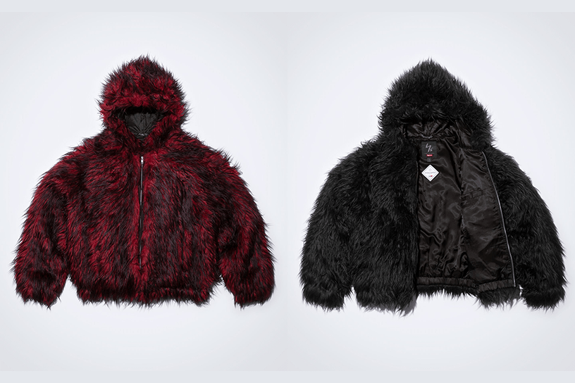 Supreme®/Y’s by Yohji Yamamoto® Faux Fur WINDSTOPPER® Hooded Bomber Jacket