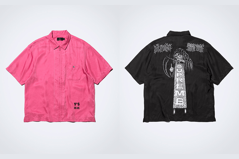 Supreme®/Y’s by Yohji Yamamoto® Silk Zip Up S/S Shirt