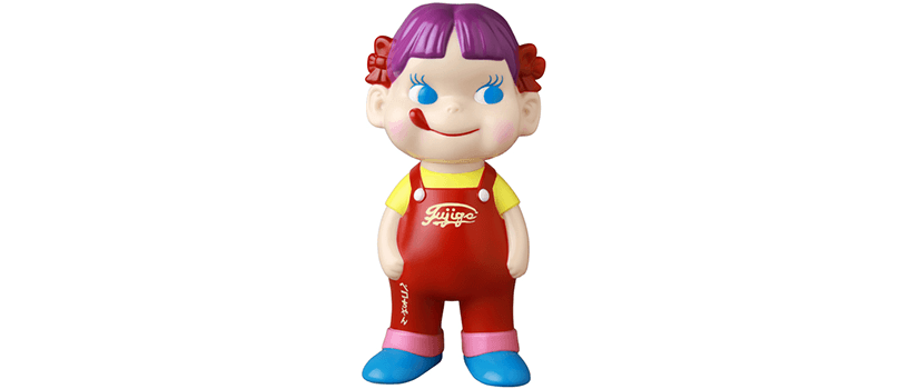 【抽選：2025年9月19日（金）まで】不二家ソフビコレクション ペコちゃん（ロングまつ毛）