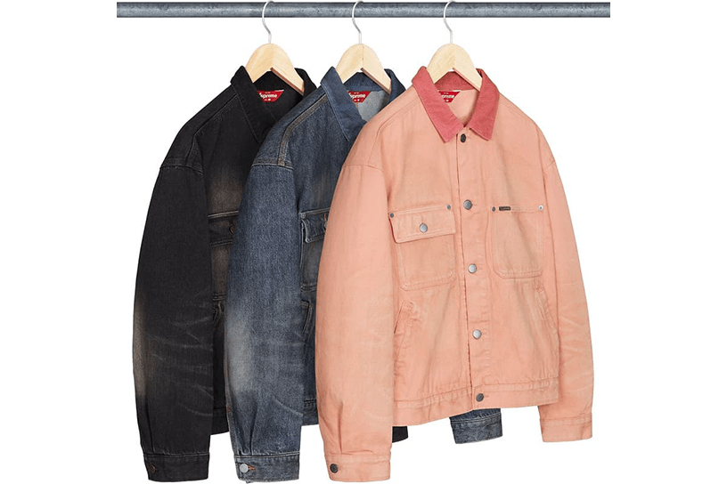 Distressed Selvedge Trucker Jacket