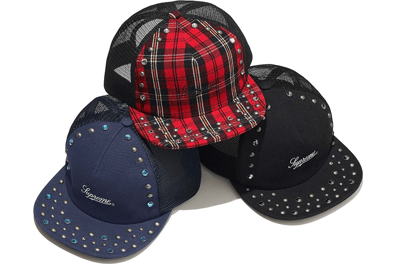 Supreme®/b.b. Simon® Studded Mesh Back 5-Panel