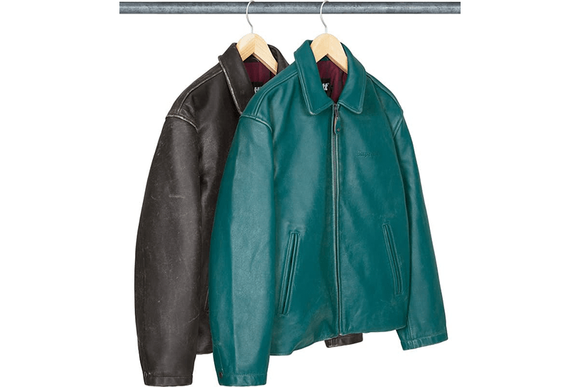 Supreme®/Schott® Leather Racer Jacket