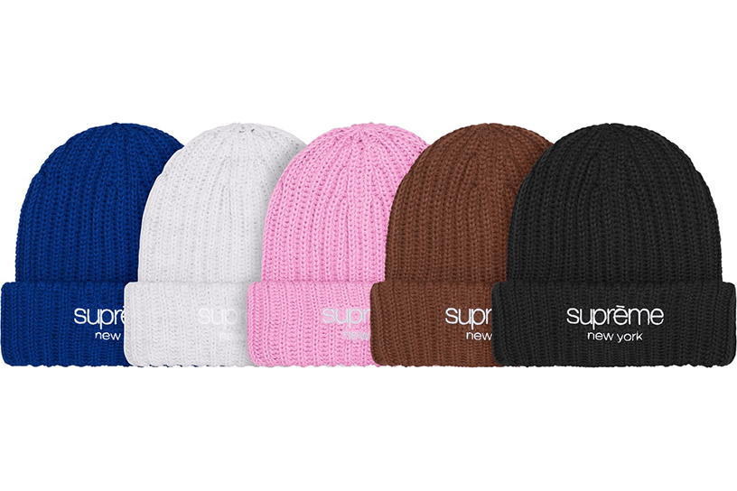 Chunky Rib Classic Logo Beanie