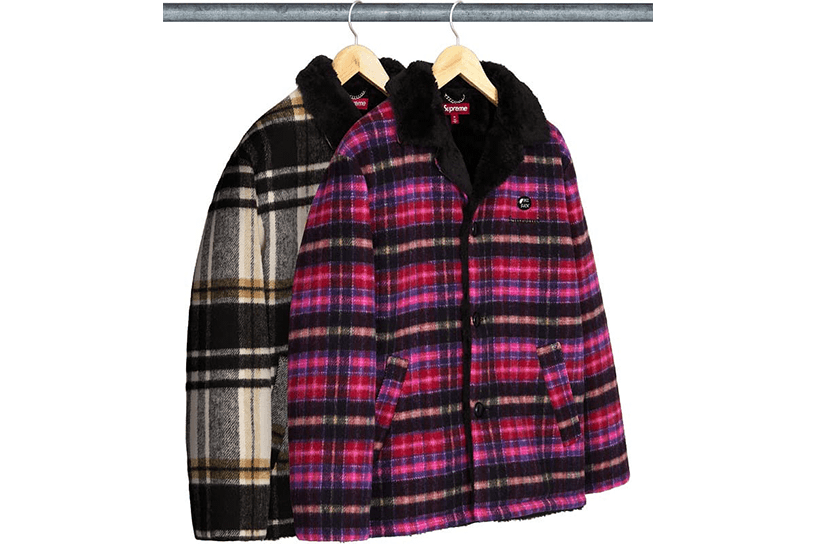 Plaid Car Coat