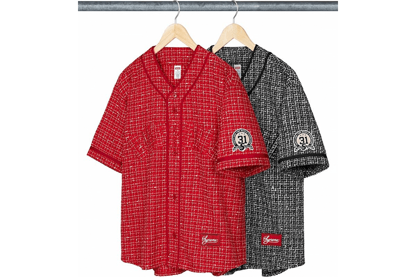 Bouclé Baseball Jersey