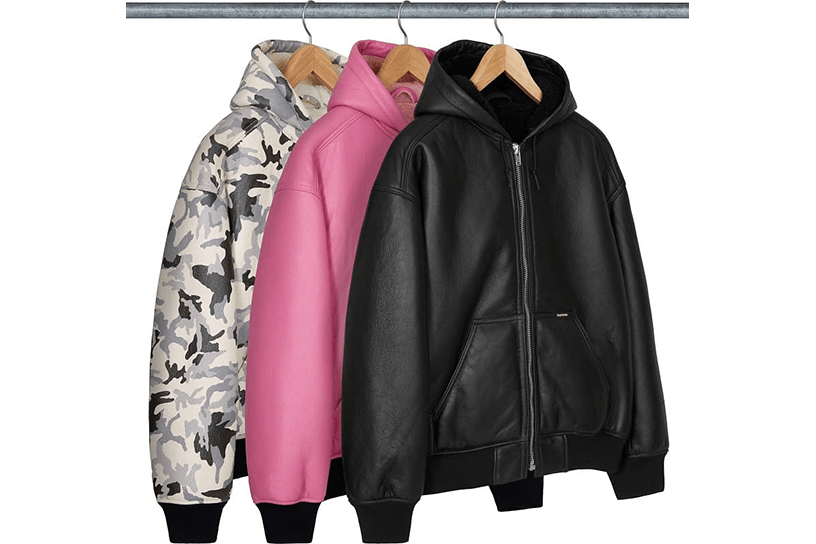 Supreme®/Schott® Shearling Hooded Work Jacket Supreme®/Schott® Shearling Hooded Work Jacket