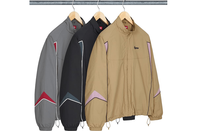 Contrast Piping Track Jacket Contrast Piping Track Jacket