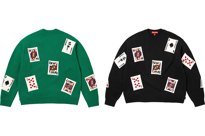 Beaded Cards Sweater Beaded Cards Sweater