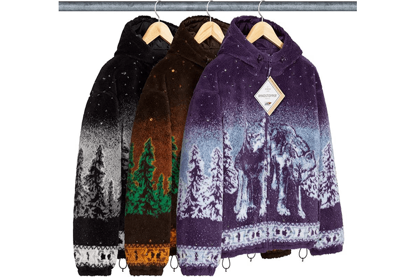 Supreme®/b.b. Simon Reversible Hooded Fleece Jacket