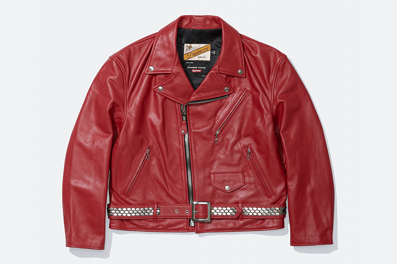 Supreme®/Number (N)ine® Schott® Perfecto Leather Jacket