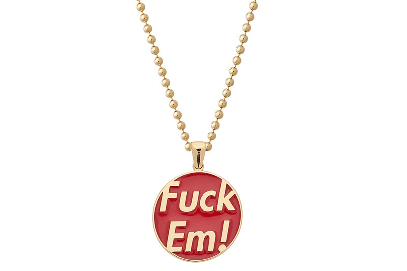 Supreme®/Jacob&Co Fuck Em Pendant