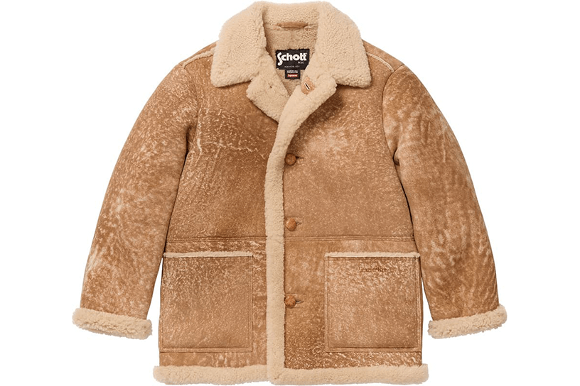 Supreme®/Schott® Shearling Coat Supreme®/Schott® Shearling Coat