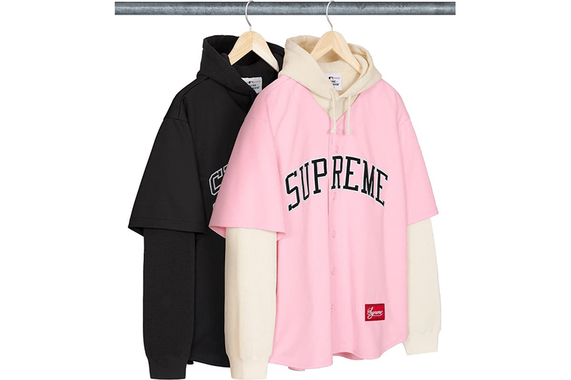 Supreme®/Chicago White Sox™ Hooded Baseball Jersey Supreme®/Chicago White Sox™ Hooded Baseball Jersey