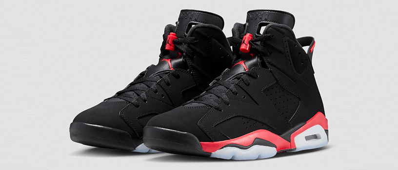 【2026年2月14日(土)】NIKE AIR JORDAN 6 RETRO INFRARED SALESMAN “BLACK AND LIGHT CRIMSON” 【2026年2月14日(土)】NIKE AIR JORDAN 6 RETRO INFRARED SALESMAN “BLACK AND LIGHT CRIMSON”