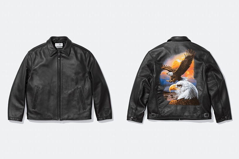 Supreme®/MM6 Maison Margiela Schott® Eagle Leather Jacket Supreme®/MM6 Maison Margiela Schott® Eagle Leather Jacket