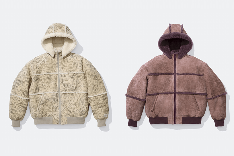 Supreme®/MM6 Maison Margiela Hooded Shearling Bomber Jacket Supreme®/MM6 Maison Margiela Hooded Shearling Bomber Jacket