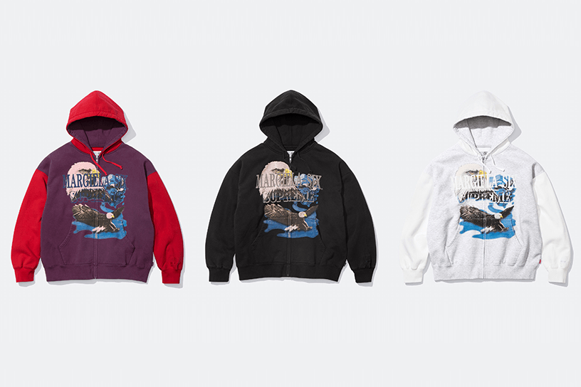 Supreme®/MM6 Maison Margiela Eagle Zip Up Hooded Sweatshirt Supreme®/MM6 Maison Margiela Eagle Zip Up Hooded Sweatshirt